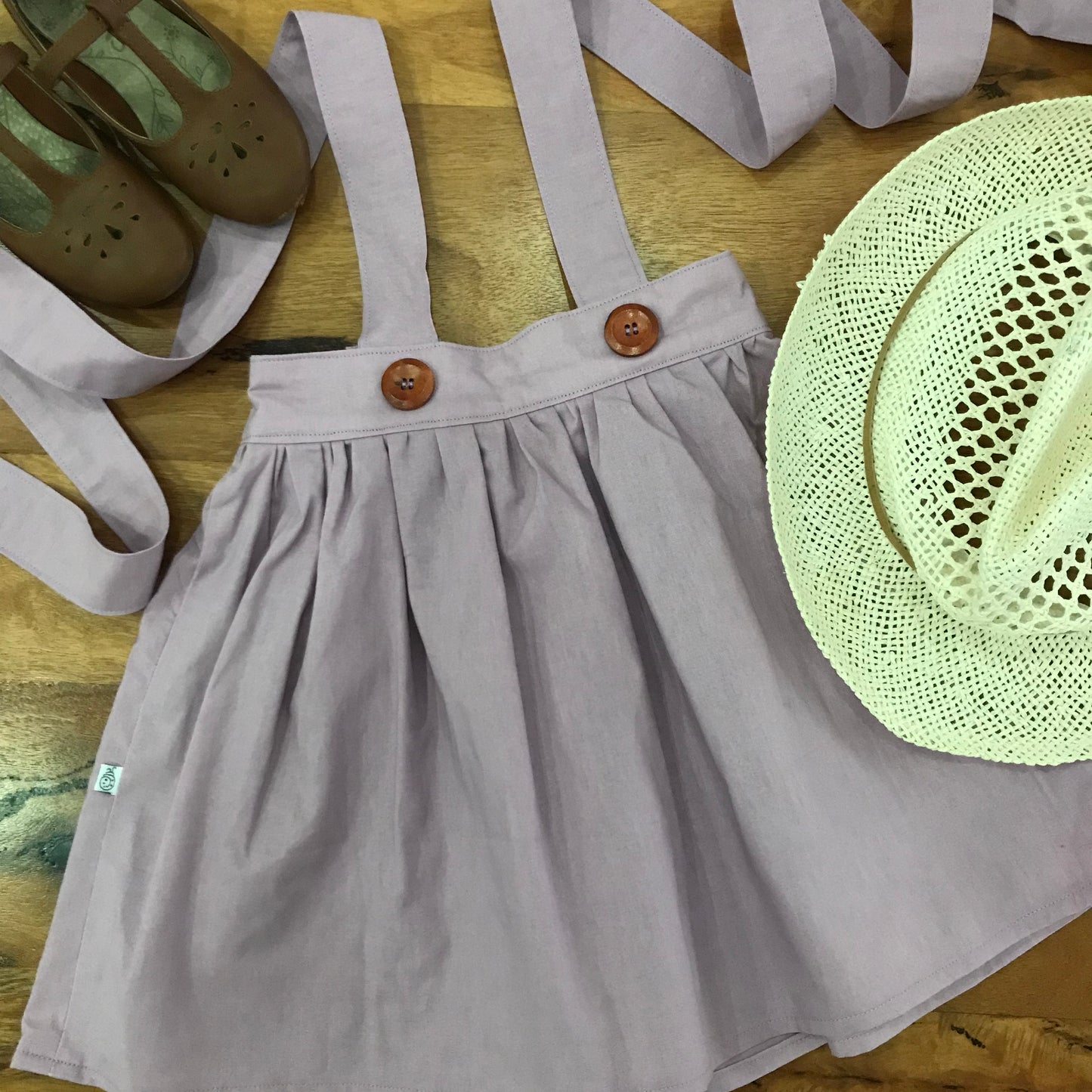 Lavender Suspender Skirt