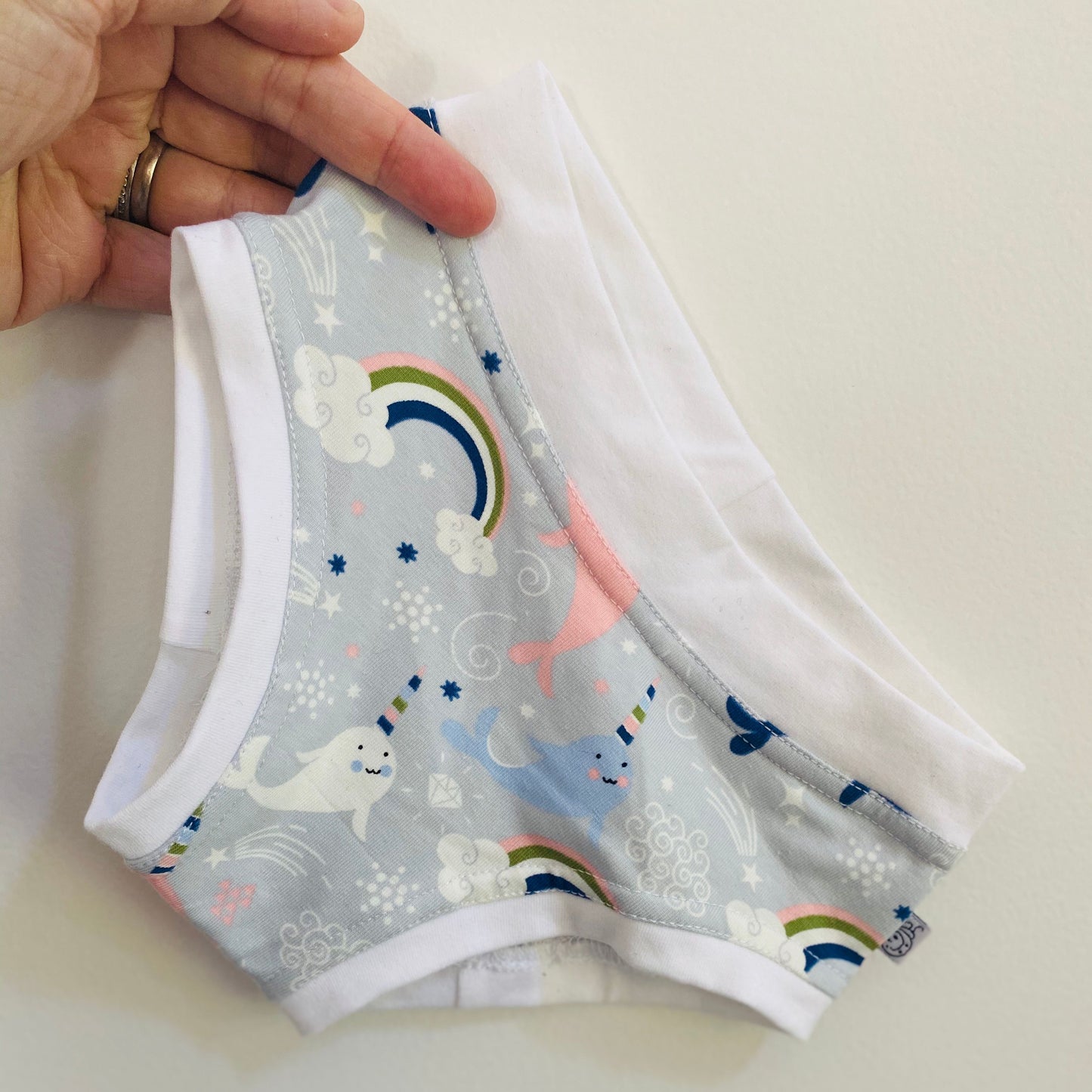 Narwhale and Rainbows Undies